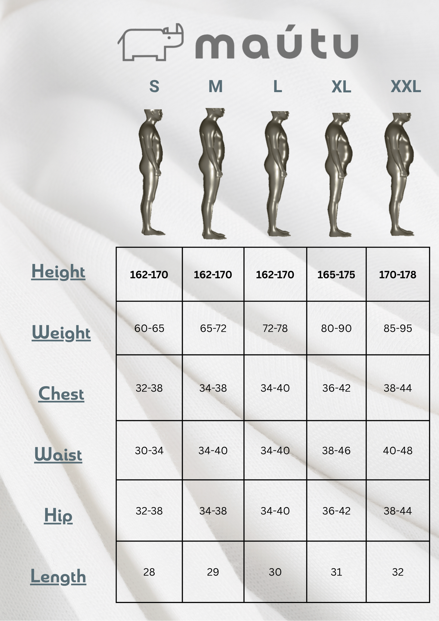maútu 1: The Perfect Undershirt: Large - Maútu