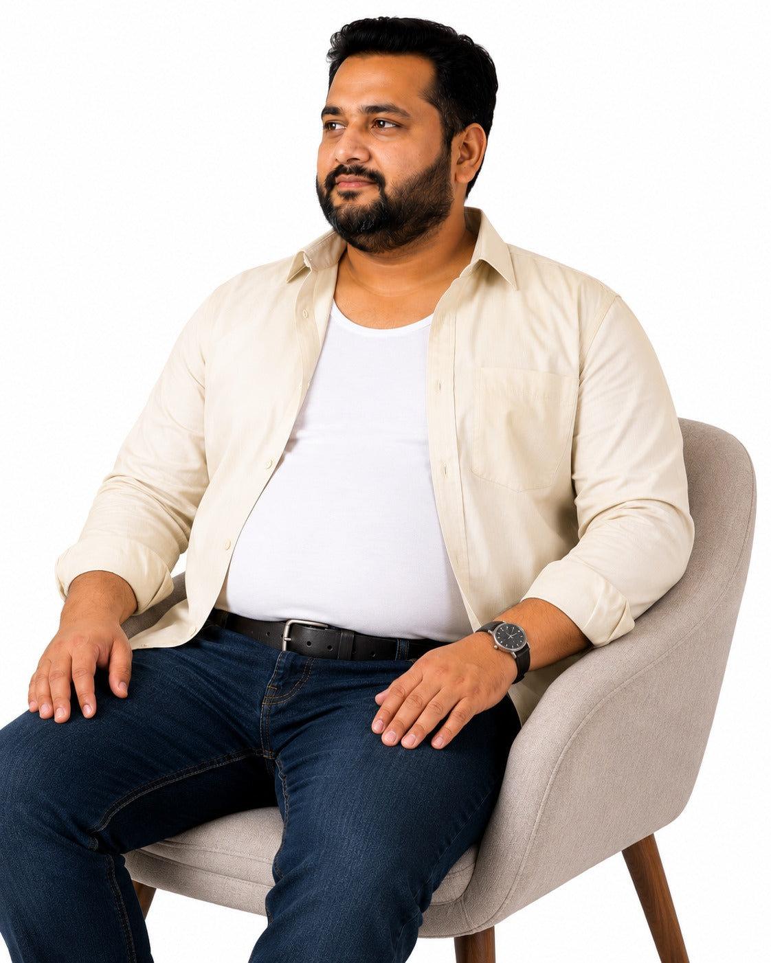 5XL - 115cm waist, 100cm Chest; Suitable for weights 115-135 KGs & upto 48 in waist