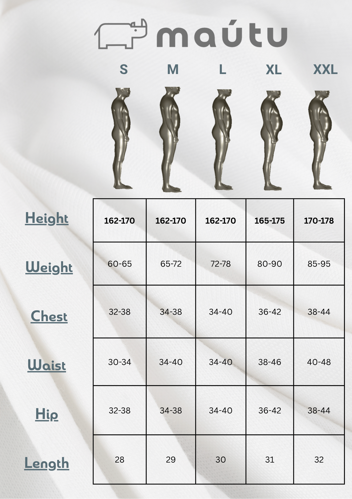 maútu 1: The Perfect Undershirt: Large - Maútu